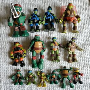 Teenage Mutant Ninja Turtles Action Figure Lot TMNT Vintage Modern Mini Toy Mix